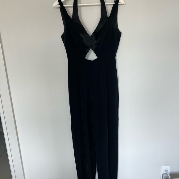 MARCIANO Black Halter Neck Jumpsuit, Size Small - Picture 5 of 11